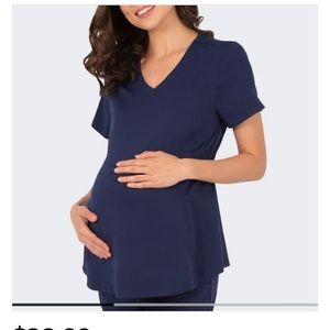 Healing Hands Maternity Scrubs Black, Navy, Ceil, & Wine